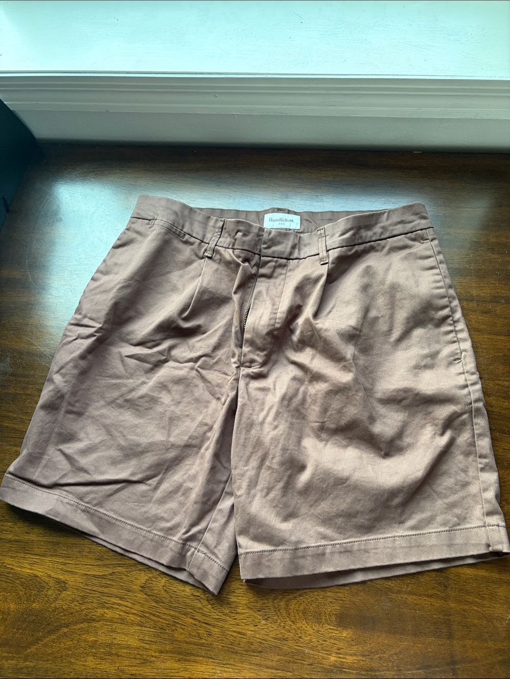 Goodfellow & Co Brown Cotton Chino Shorts